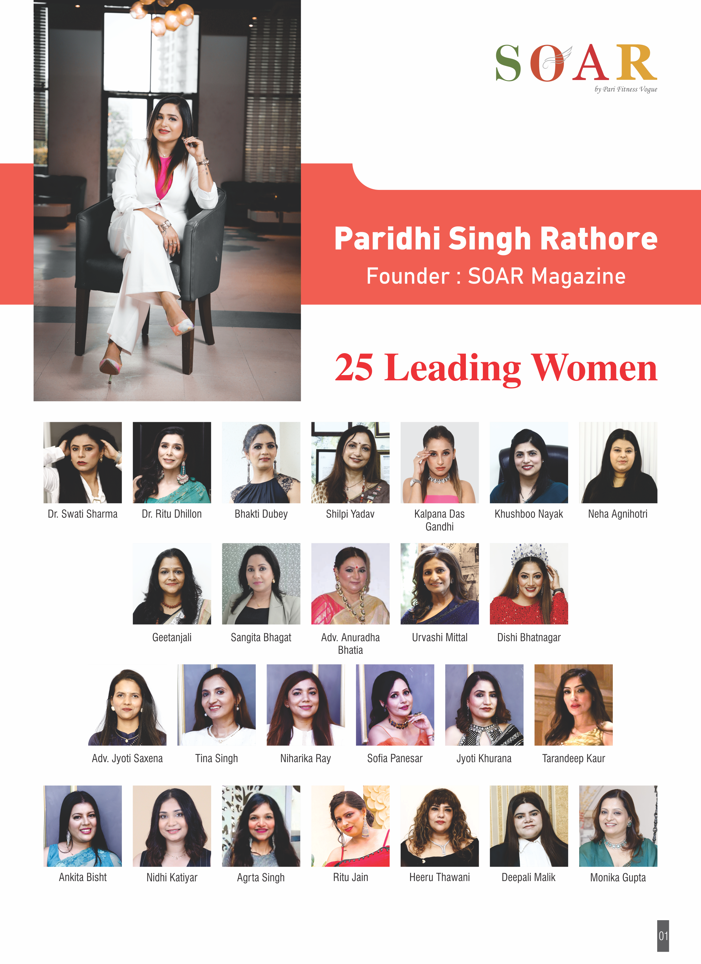 Page 2 - SOAR – Top 25 Leading Women Print Magazine / PDF