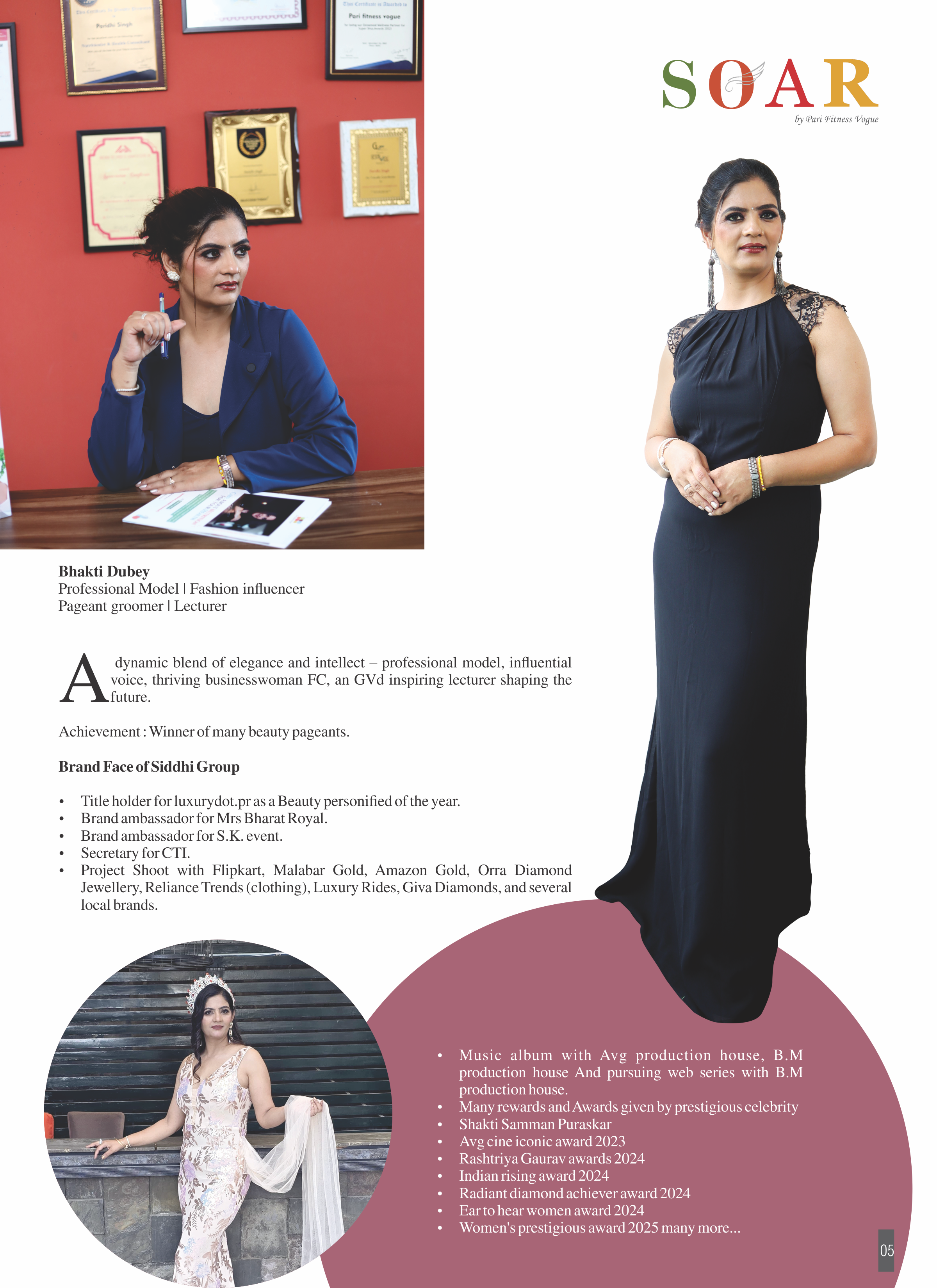 Page 6 - SOAR – Top 25 Leading Women Print Magazine / PDF