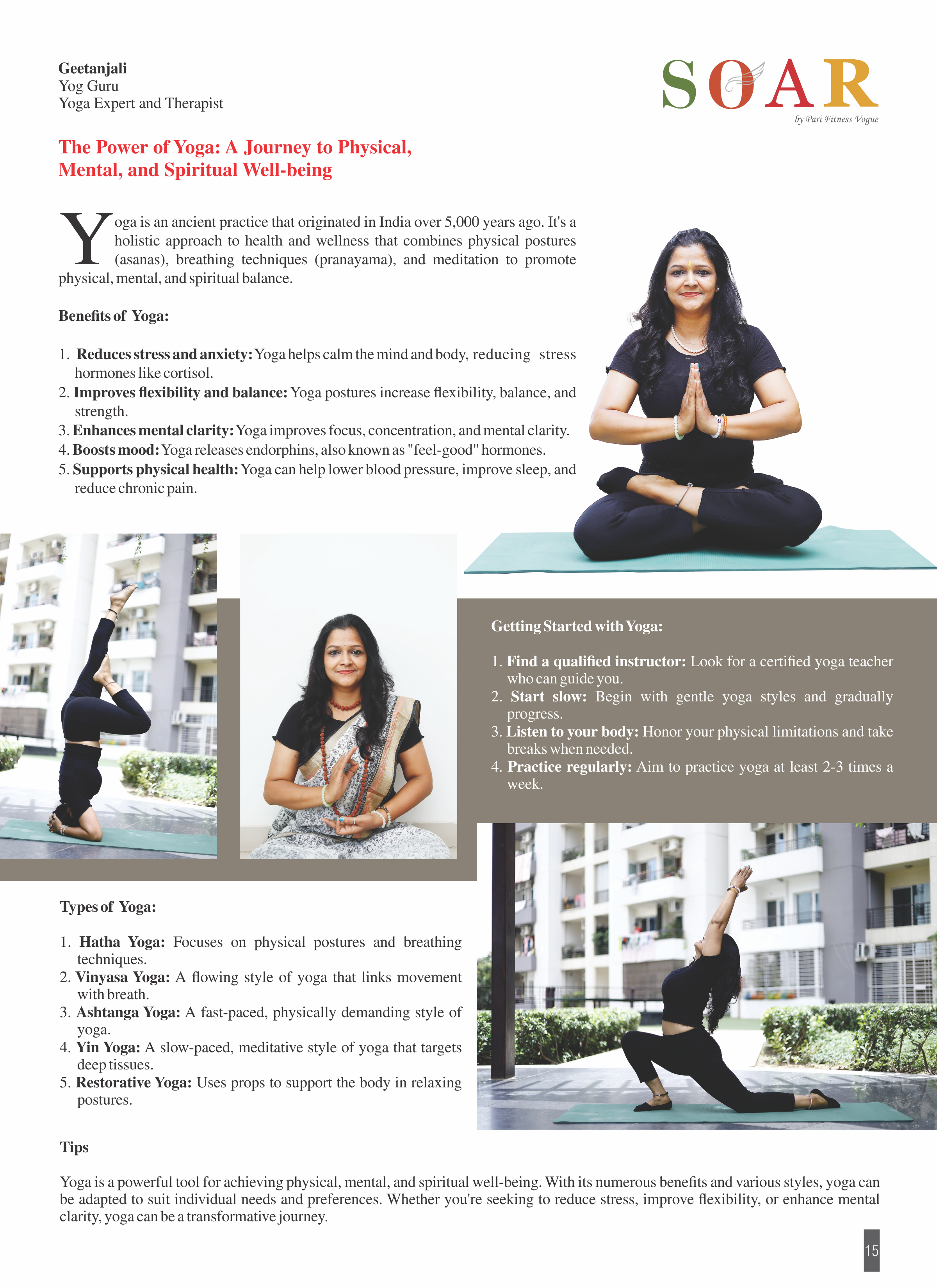Page 13 - SOAR – Top 25 Leading Women Print Magazine / PDF