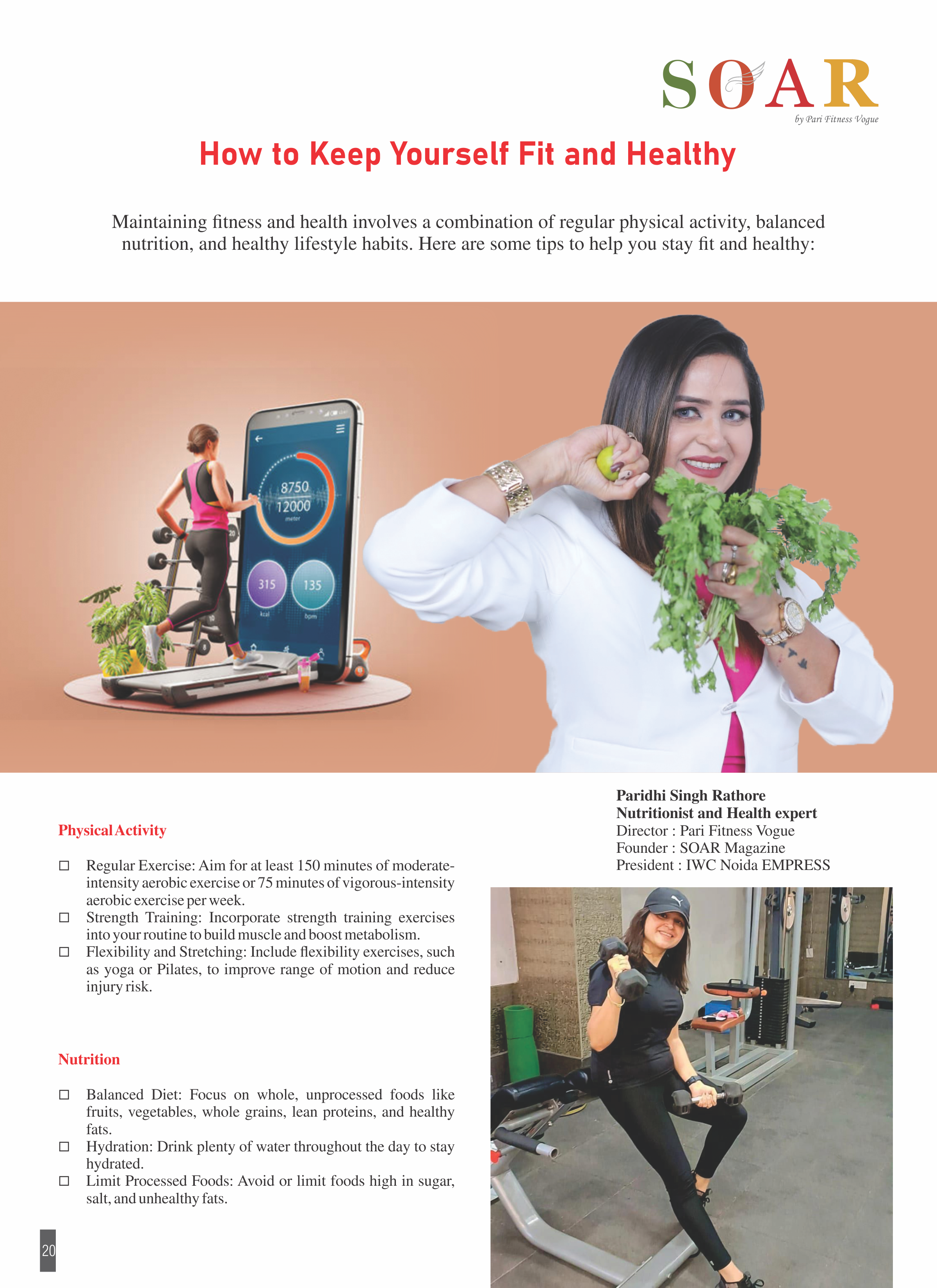 Page 18 - SOAR – Top 25 Leading Women Print Magazine / PDF