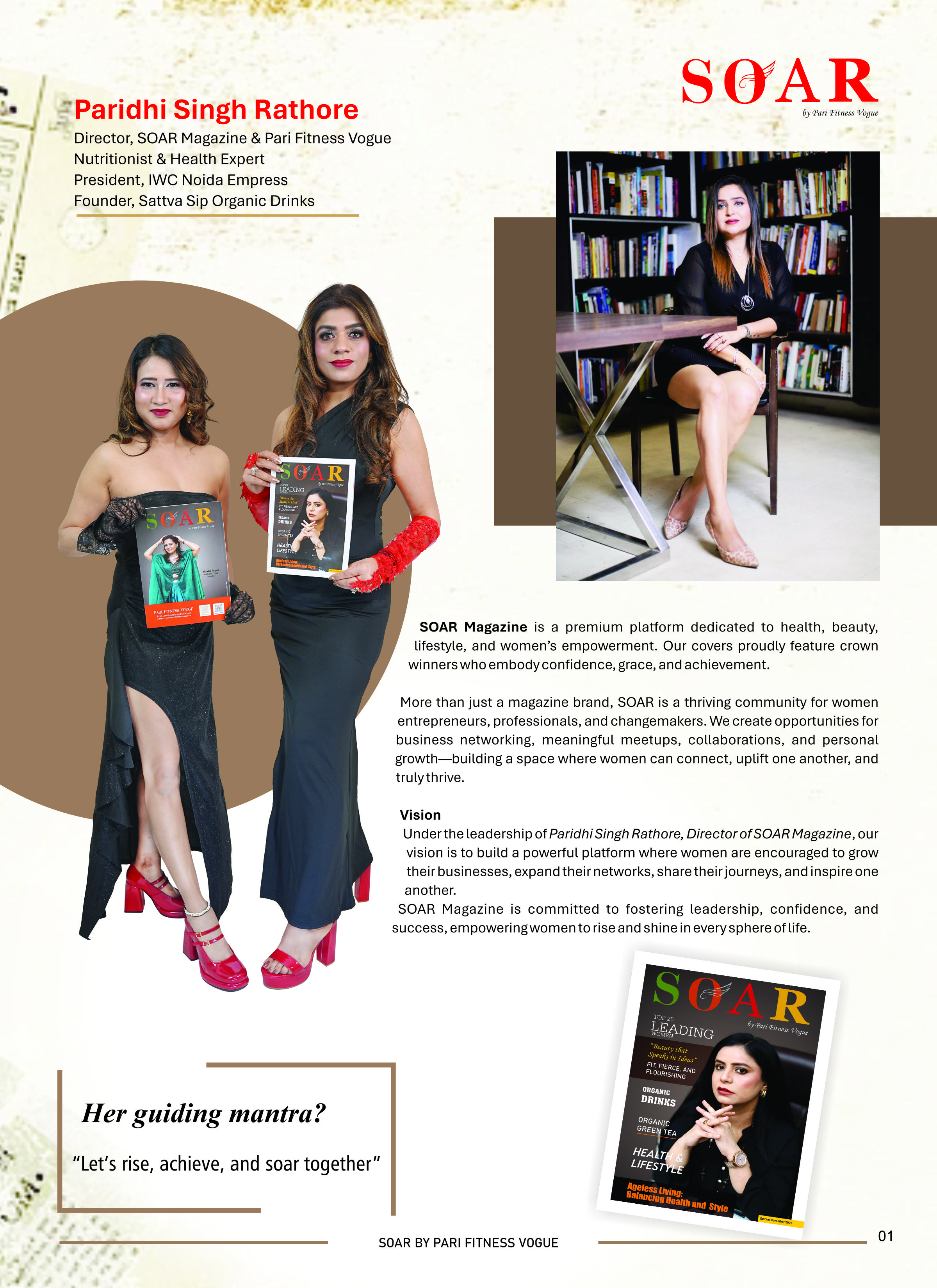 Page 2 - SOAR – Top 25 Leading Women Print Magazine / PDF Edition 2