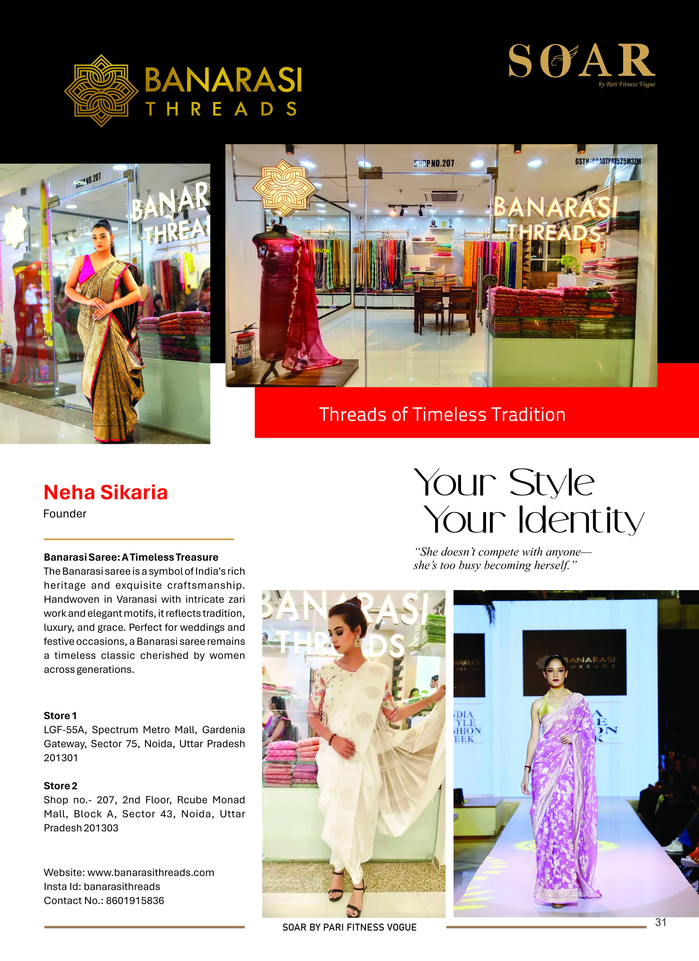 Page 30 - SOAR – Top 25 Leading Women Print Magazine / PDF Edition 2