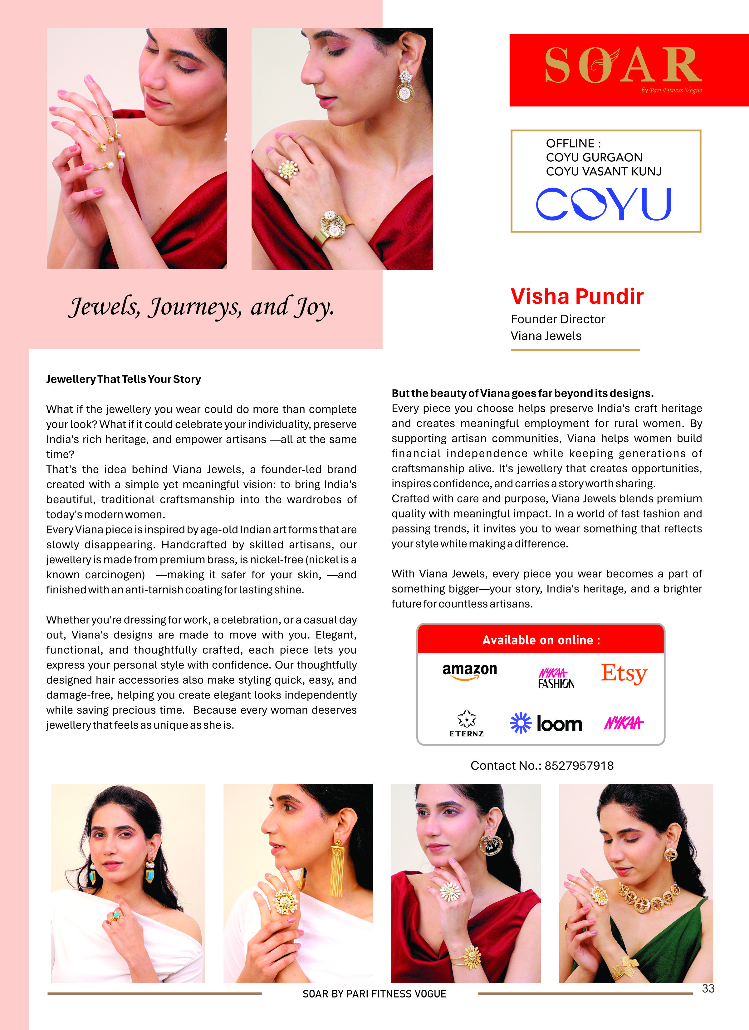 Page 32 - SOAR – Top 25 Leading Women Print Magazine / PDF Edition 2