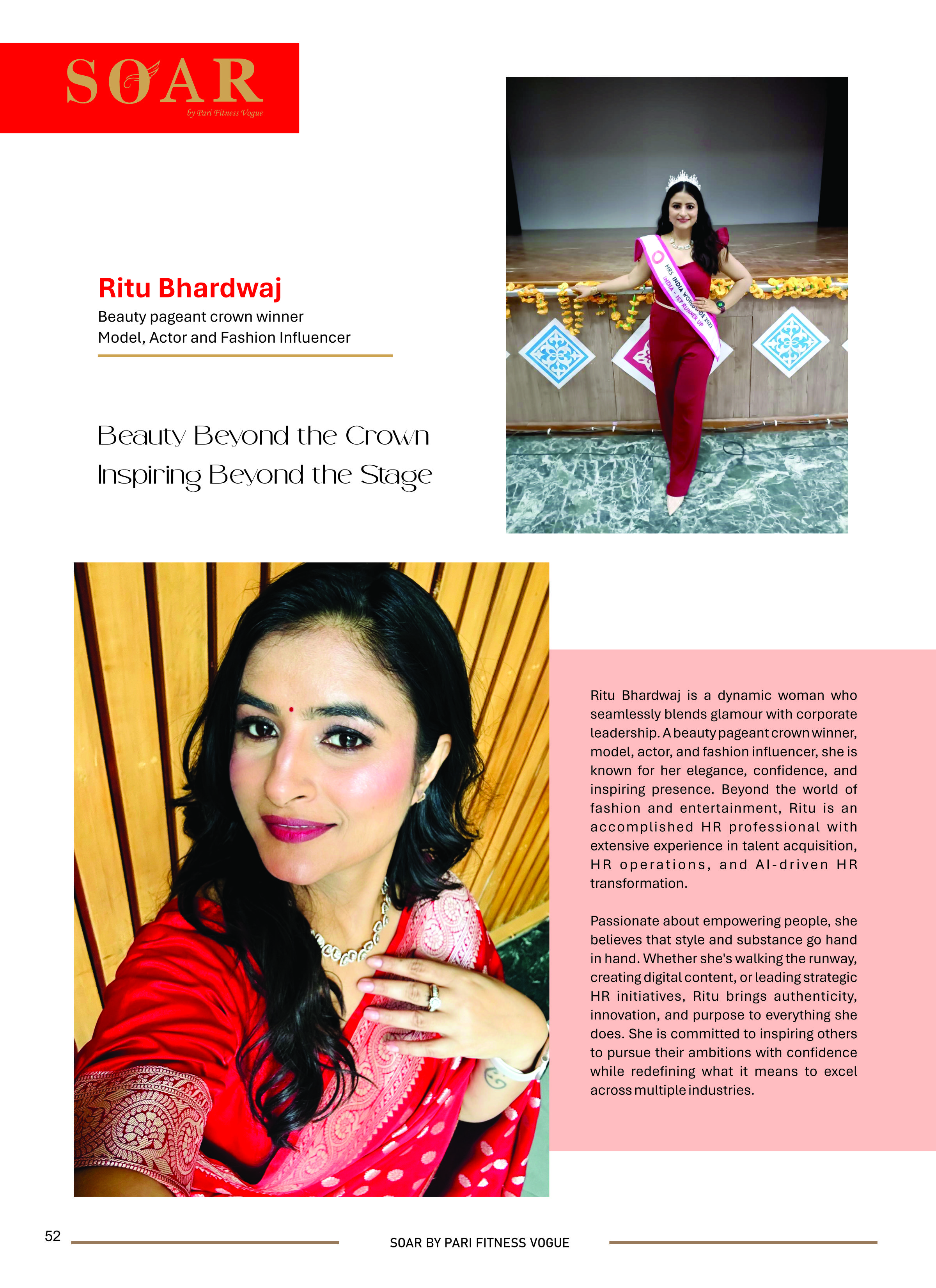 Page 53 - SOAR – Top 25 Leading Women Print Magazine / PDF Edition 2